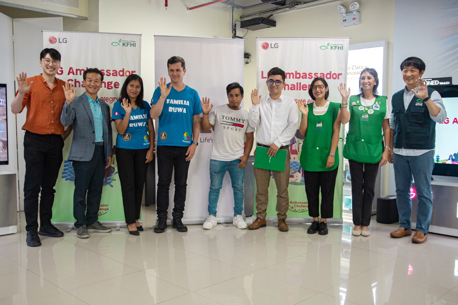LG PERÚ ANUNCIÓ LOS GANADORES DEL CONCURSO QUE BENEFICIARÁ A MÁS DE MIL FAMILIAS PERUANAS